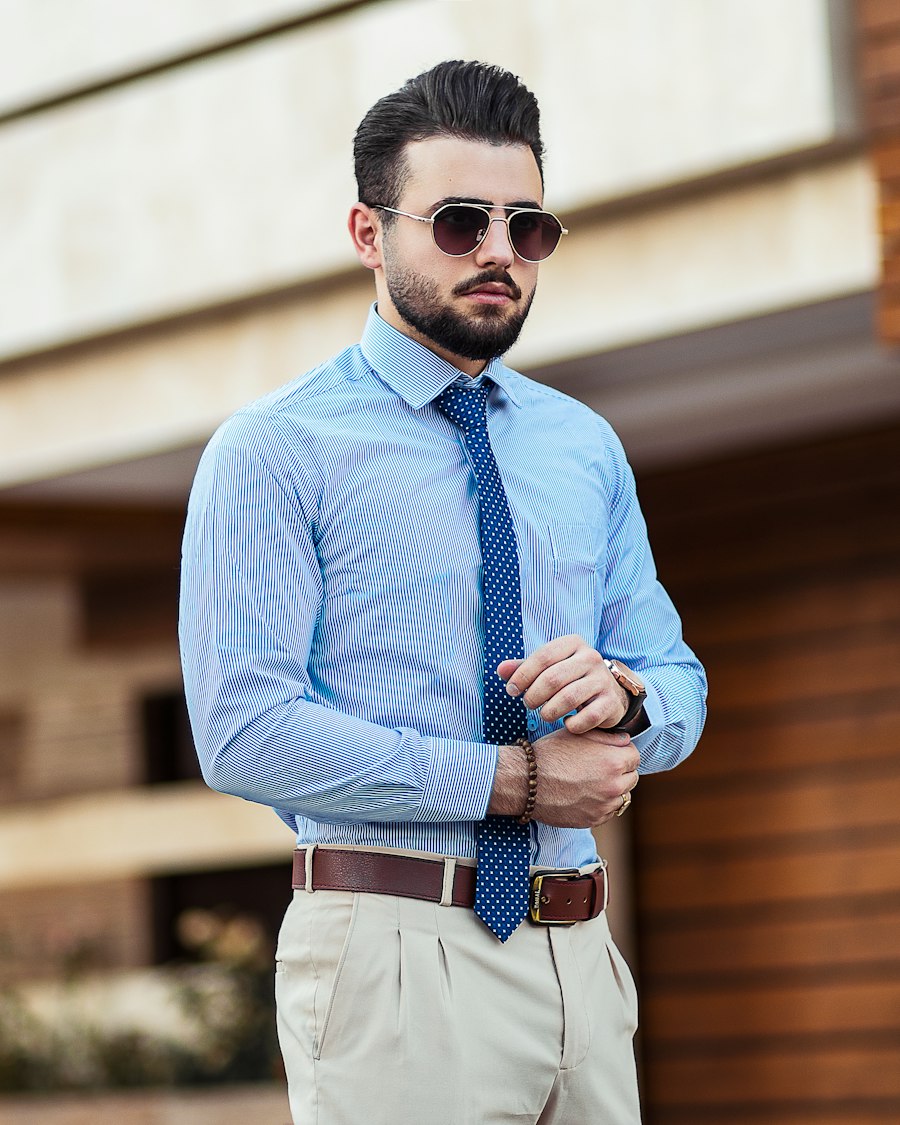 Denim Cargo Pants
